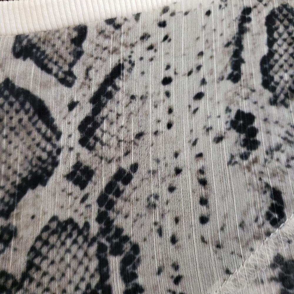 Generation Love Snakeskin Top Python Reptile Shee… - image 5